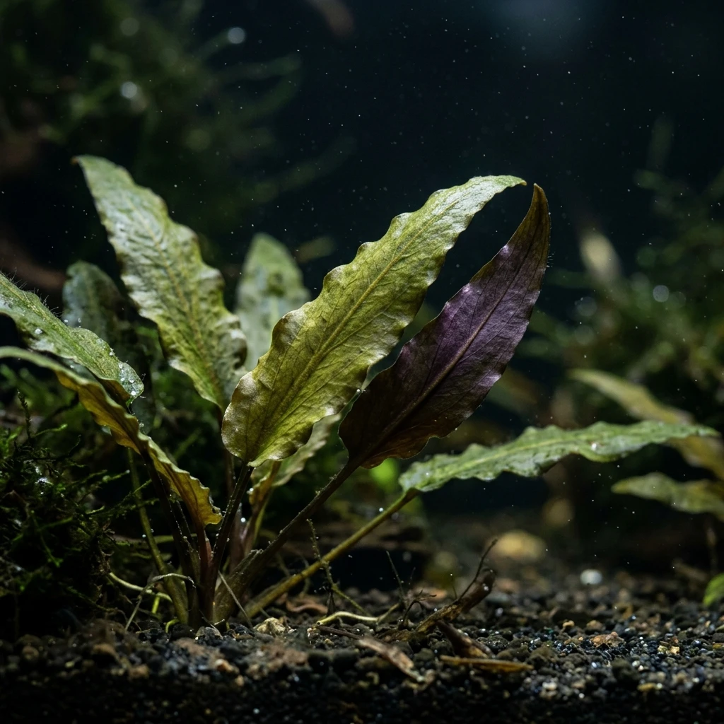 Identifica Crypt Beckettii (Cryptocoryne beckettii) con Plant AI