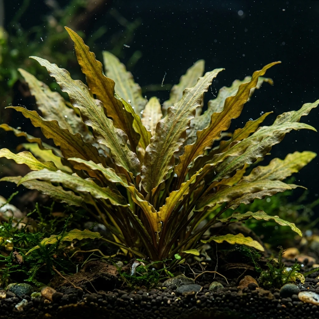 Identifica Crypt Lutea (Cryptocoryne lutea) con Plant AI