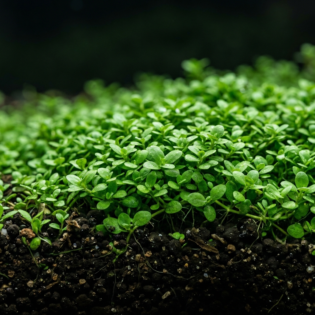 Identifica Dwarf Baby Tears (Hemianthus callitrichoides 'Cuba') con Plant AI