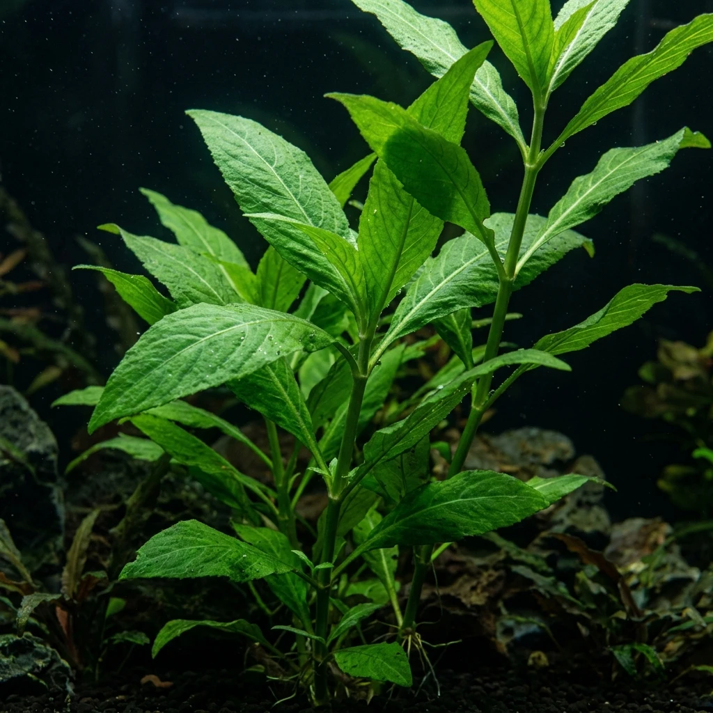 Identifica Giant Hygro (Hygrophila corymbosa) con Plant AI