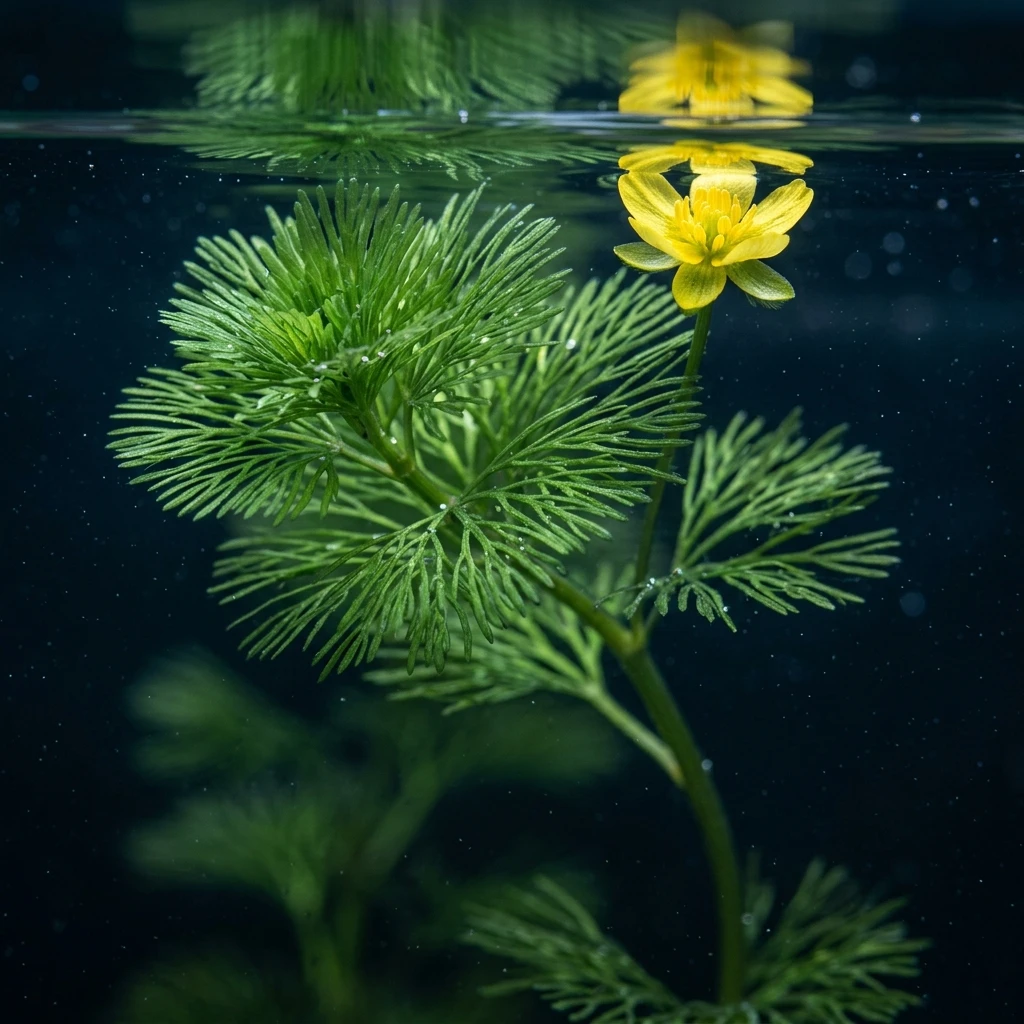Identifica Yellow Cabomba (Cabomba aquatica) con Plant AI
