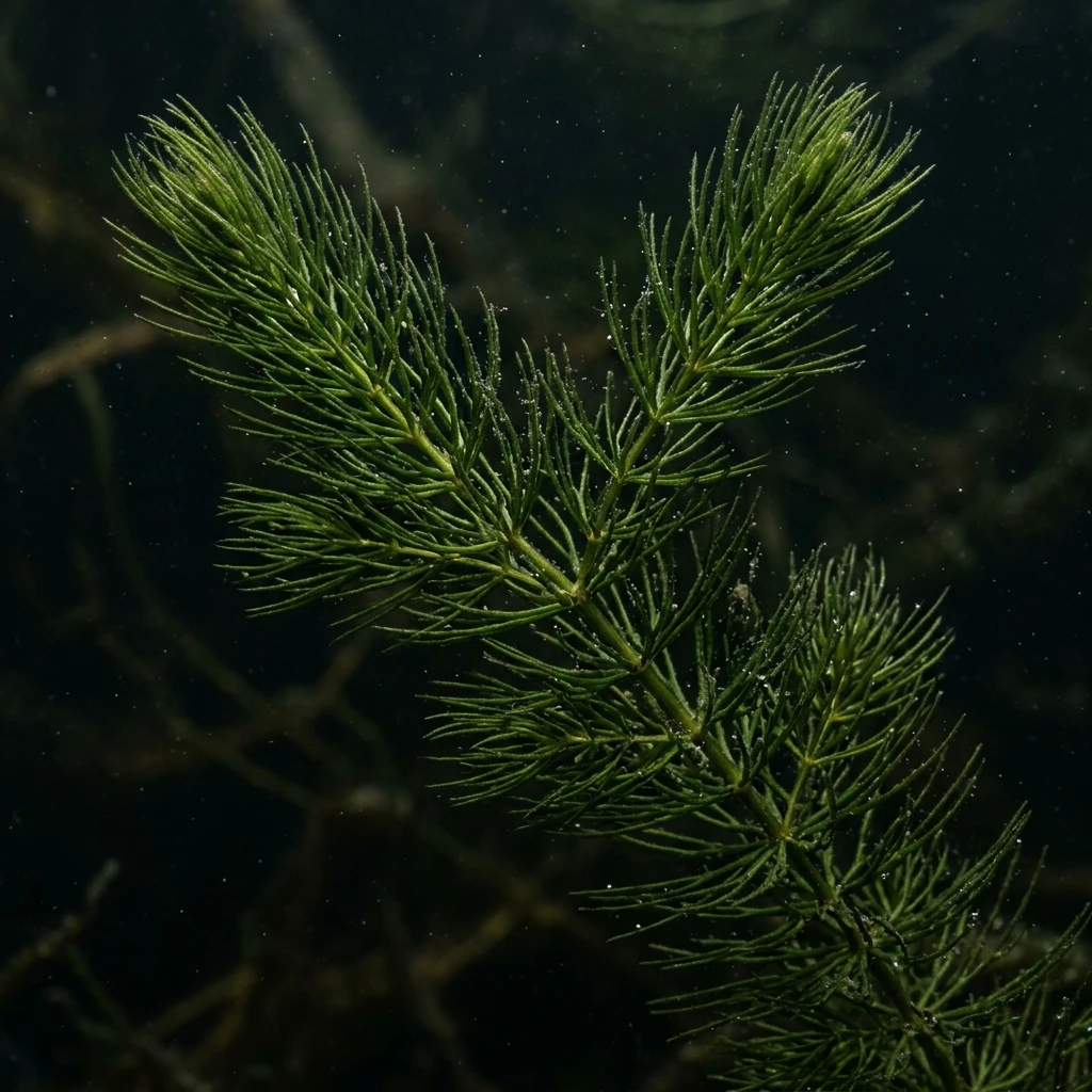 Identifica Ceratofillo (Ceratophyllum demersum) con Plant AI