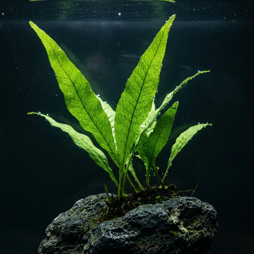Identifica Felce di Giava (Microsorum pteropus) con Plant AI