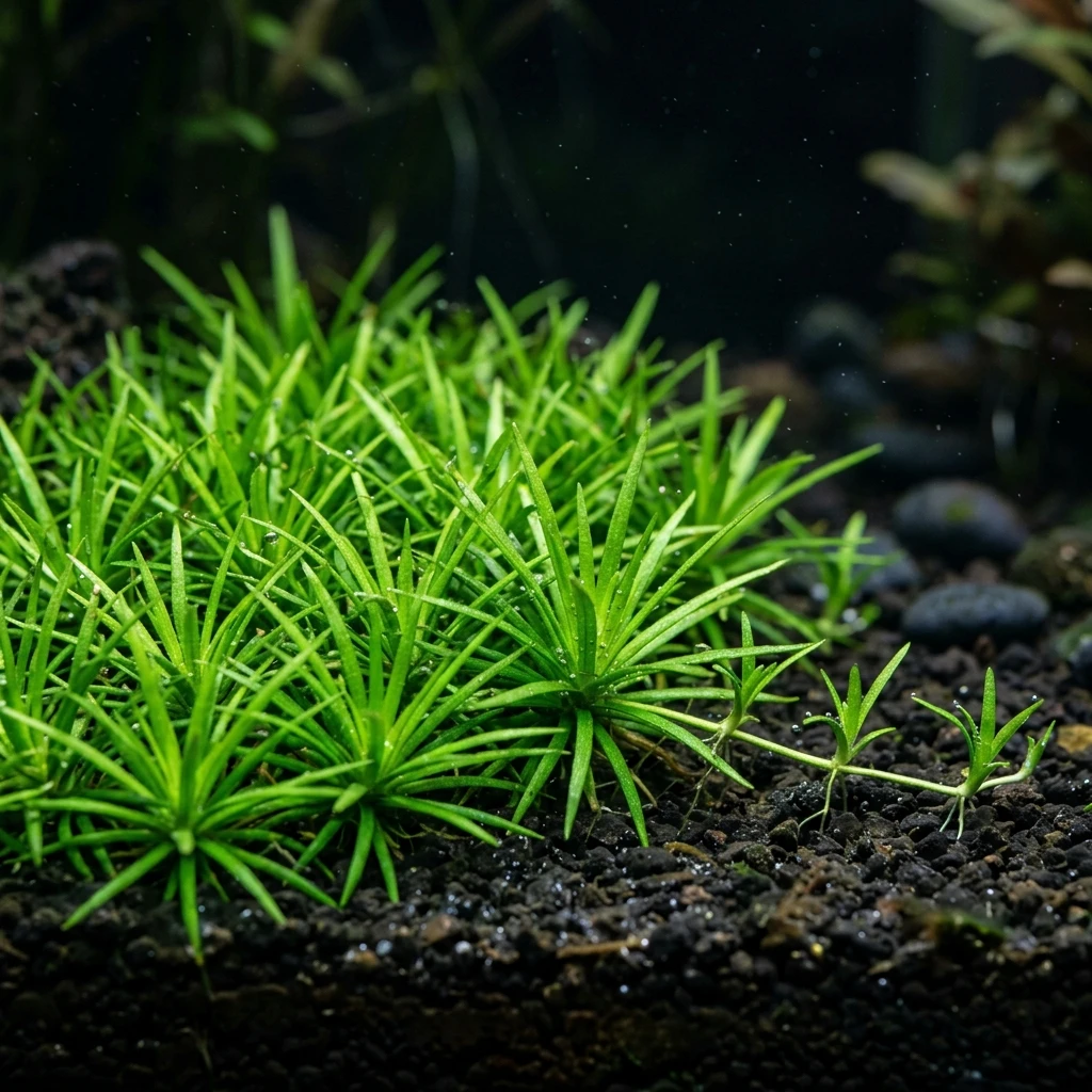Identifica Pygmy Chain Sword (Helanthium tenellum) con Plant AI