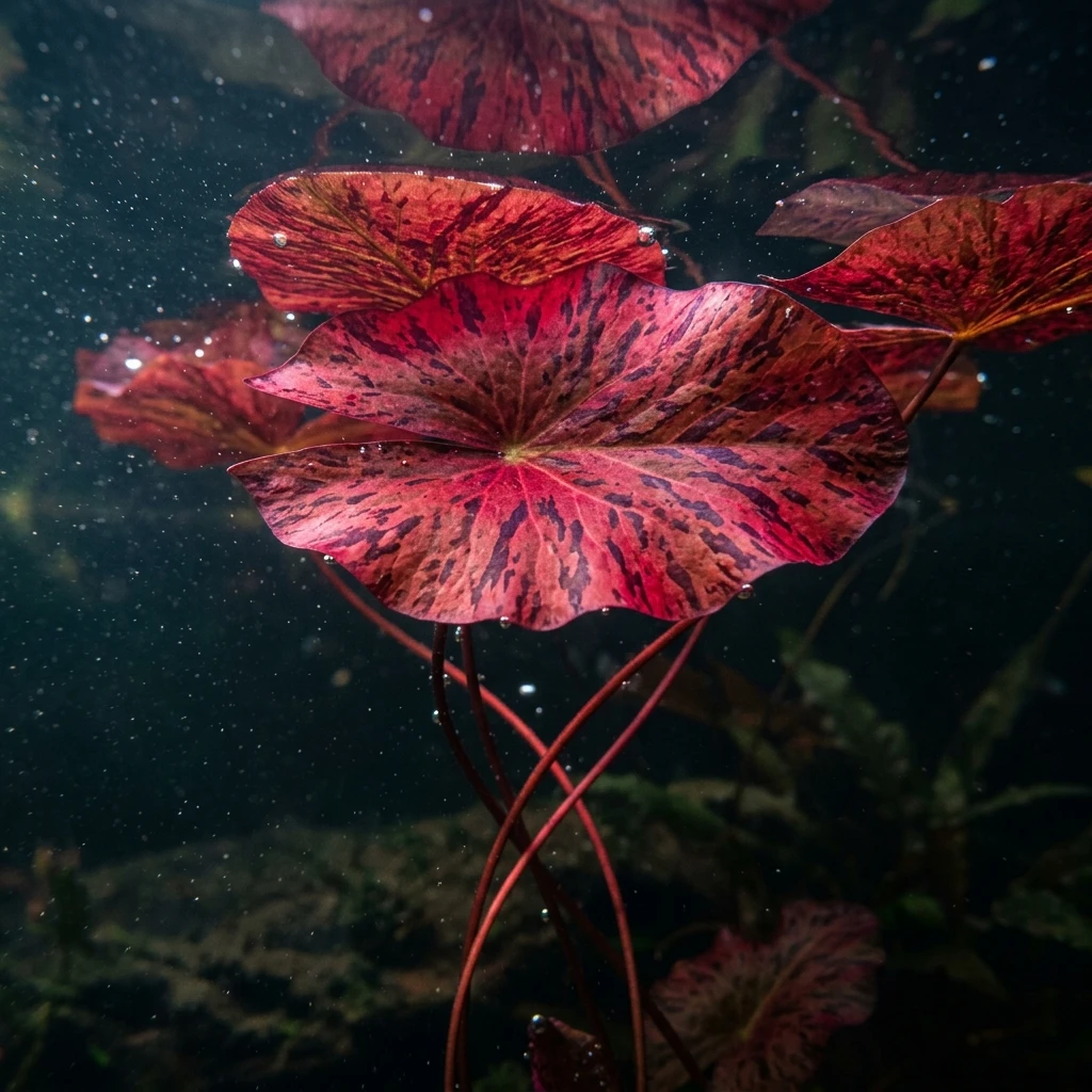 Identifica Red Tiger Lotus (Nymphaea zenkeri) con Plant AI