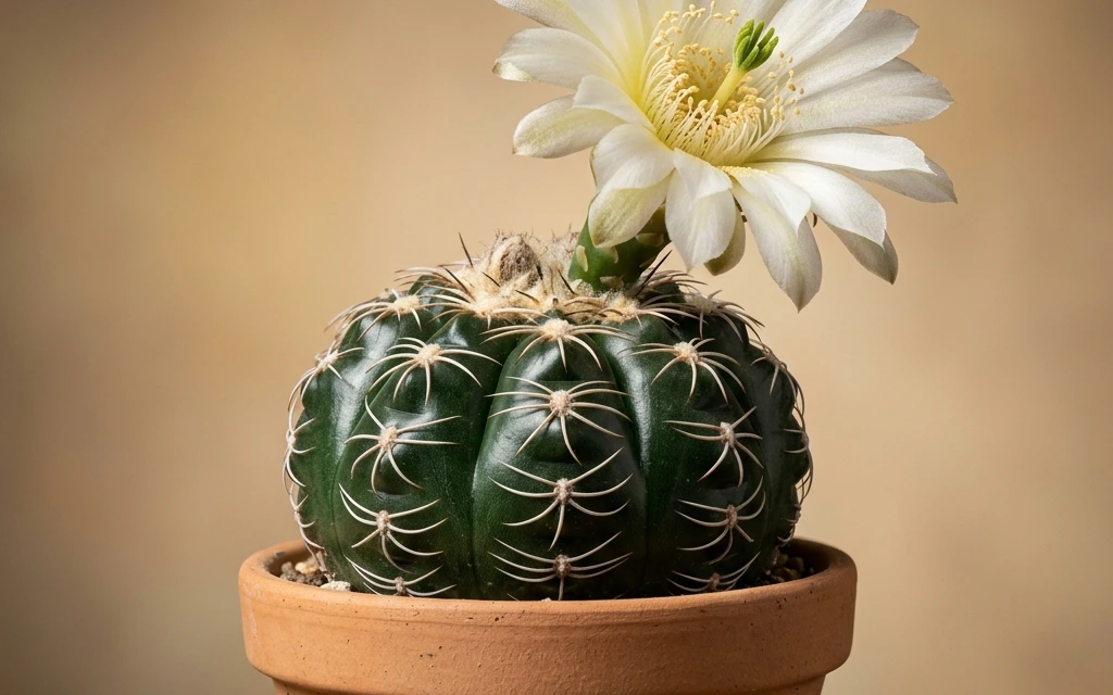 Identifica e cura Bald Chin Cactus (Gymnocalycium denudatum) con Plant AI