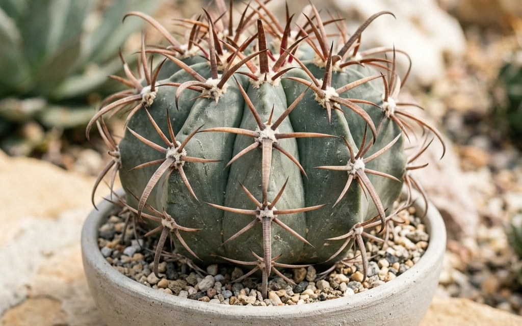 Identifica e cura Eagle Claw Cactus (Echinocactus horizonthalonius) con Plant AI