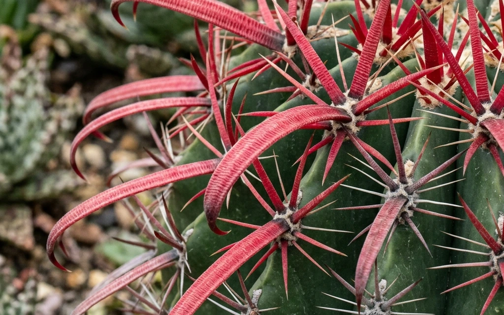 Identifica e cura Ferocactus Latispinus (Ferocactus latispinus) con Plant AI
