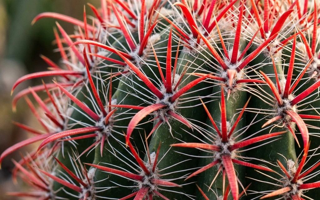 Identifica e cura Fire Barrel Cactus (Ferocactus pilosus) con Plant AI
