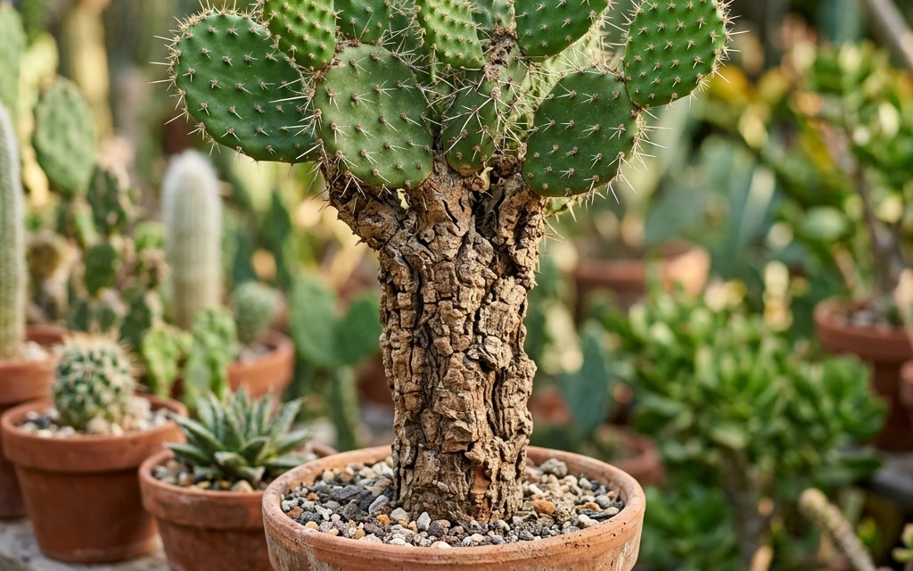 Identifica e cura Galapagos Prickly Pear (Opuntia echios) con Plant AI