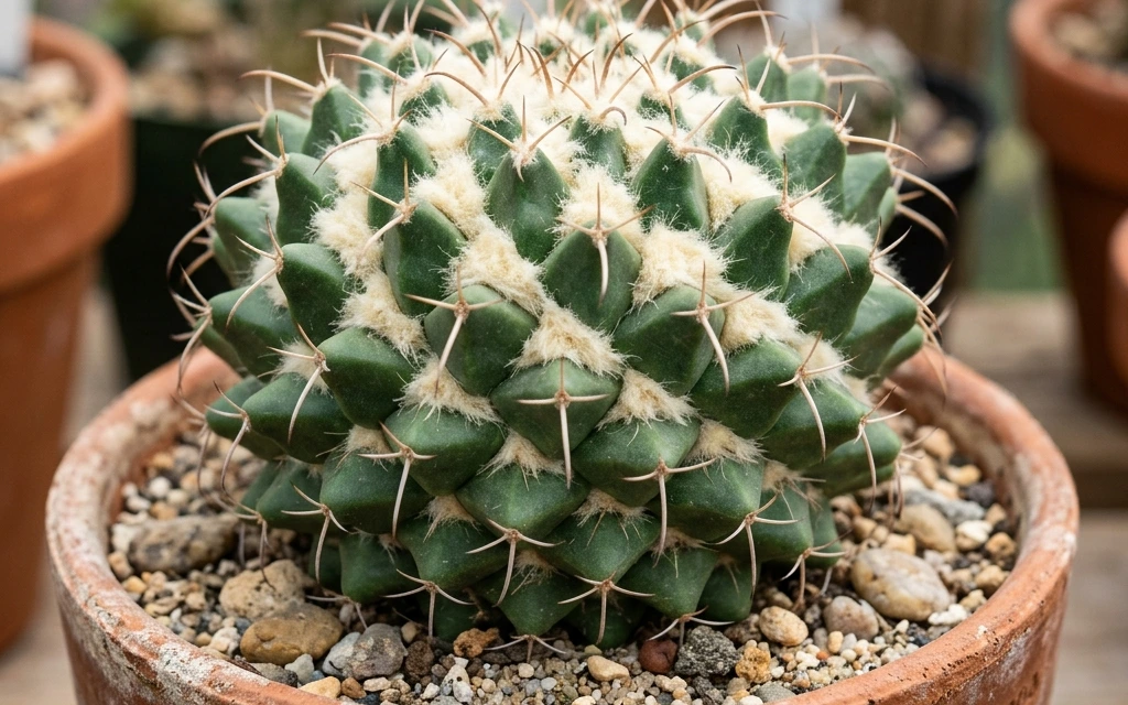 Identifica e cura Mammillaria Magnimamma (Mammillaria magnimamma) con Plant AI