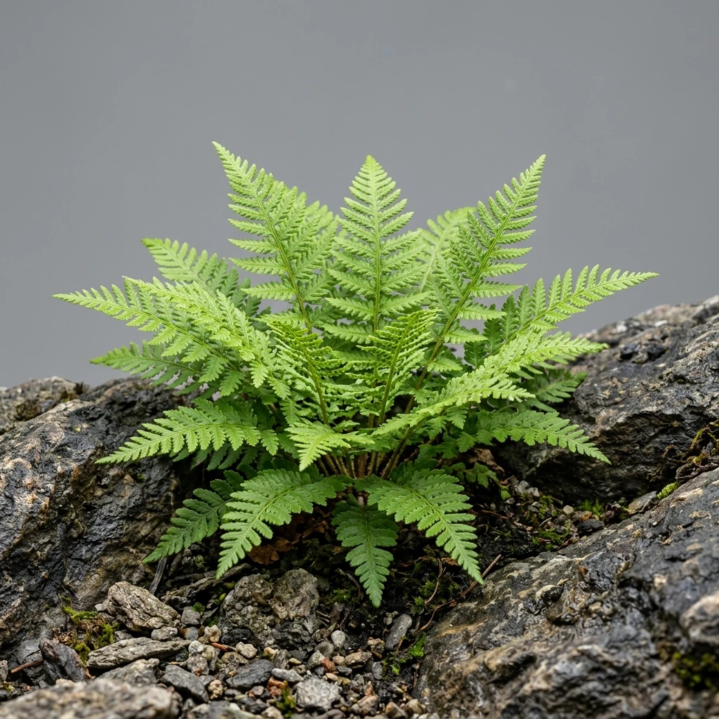 Identifica e cura Alpine Holly Fern (Polystichum alpestre) con Plant AI