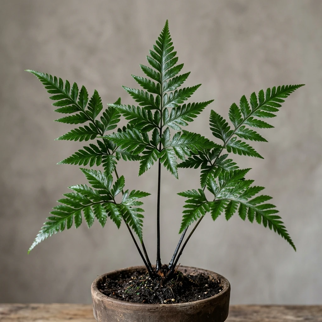 Identifica e cura Black Spleenwort (Asplenium adiantum-nigrum) con Plant AI