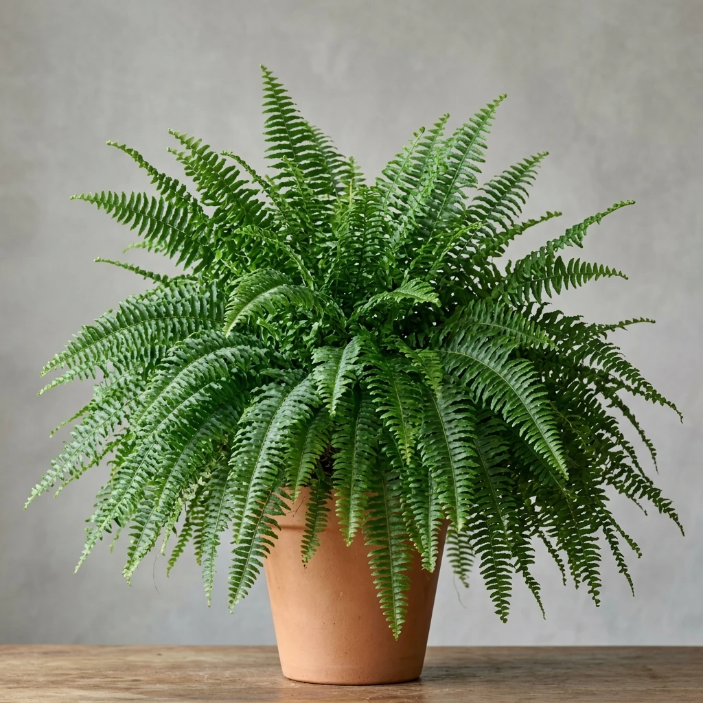 Identifica e cura Felce di Boston (Nephrolepis exaltata) con Plant AI