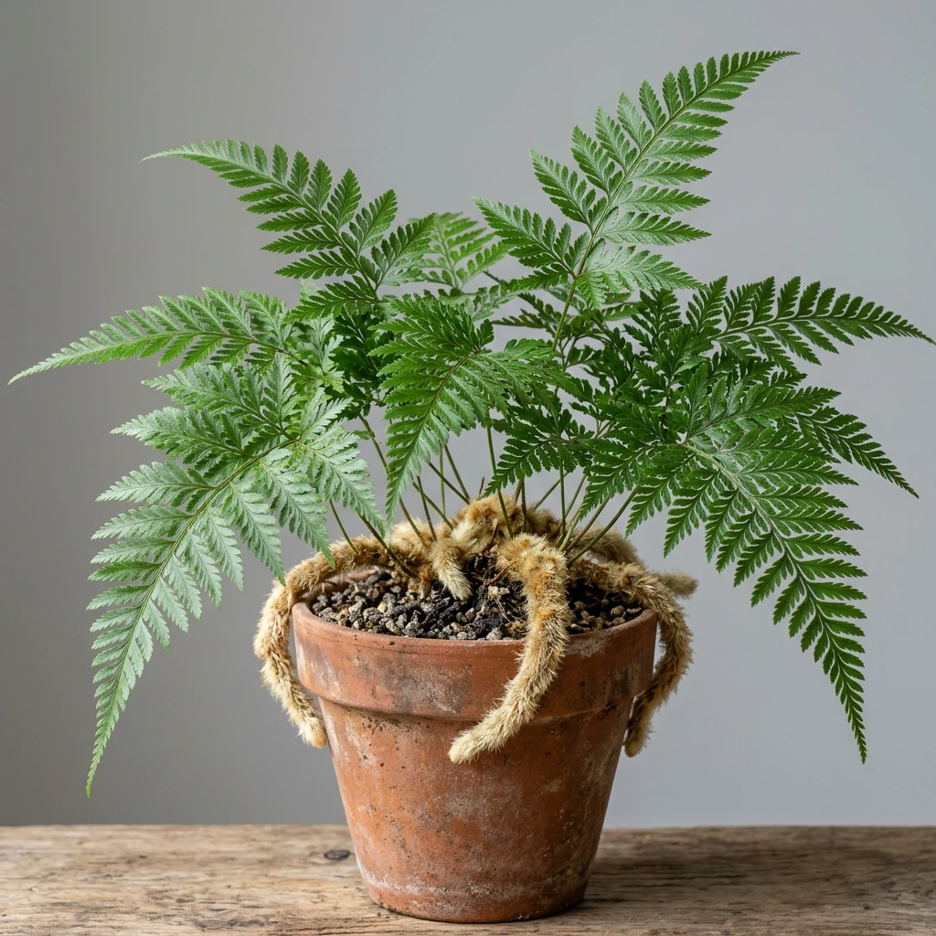 Identifica e cura Canary Island Fern (Davallia canariensis 'Canary') con Plant AI