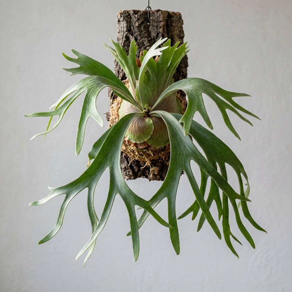 Identifica e cura Common Staghorn (Platycerium bifurcatum) con Plant AI