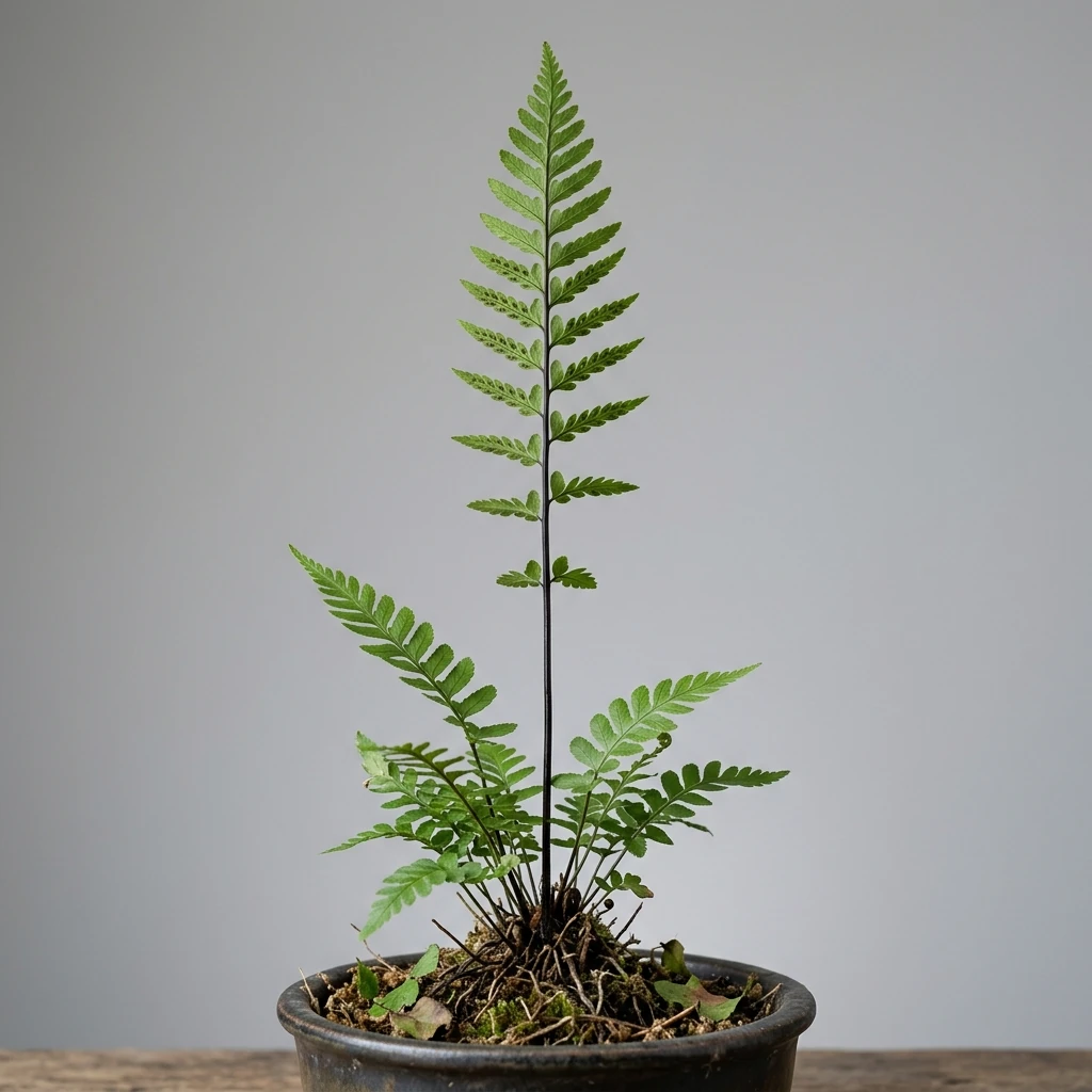 Identifica e cura Ebony Spleenwort (Asplenium platyneuron) con Plant AI