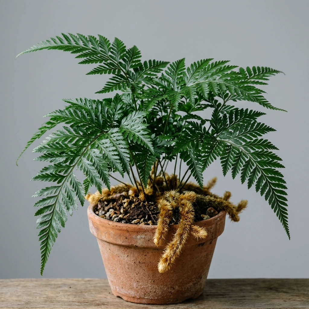 Identifica e cura Fiji Davallia (Davallia solida 'Fiji') con Plant AI