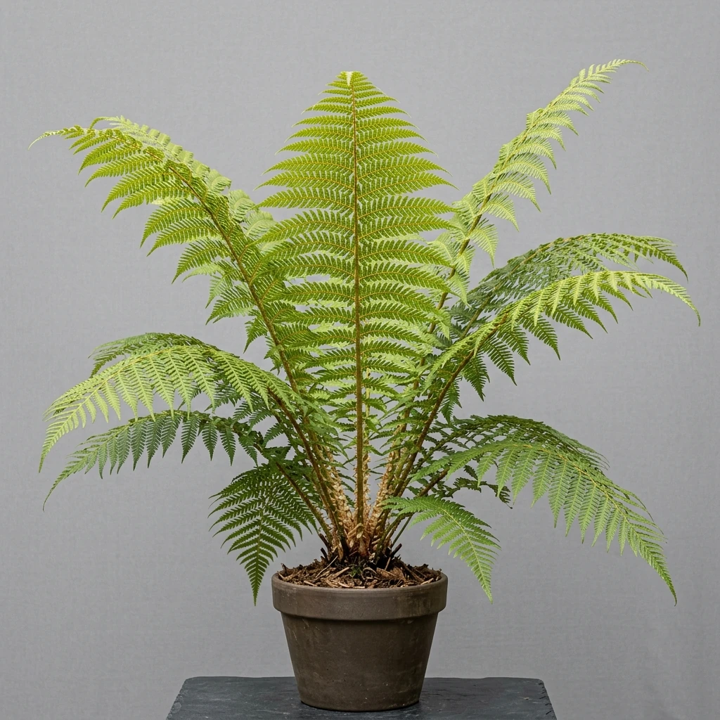 Identifica e cura Goldie's Wood Fern (Dryopteris goldiana) con Plant AI