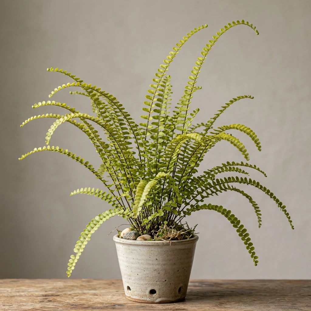 Identifica e cura Lemon Button Fern (Nephrolepis cordifolia 'Duffii') con Plant AI