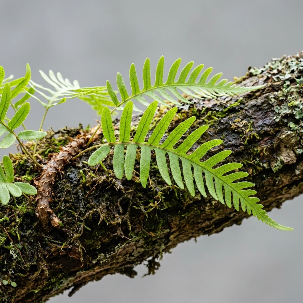 Identifica e cura Licorice Fern (Polypodium glycyrrhiza) con Plant AI
