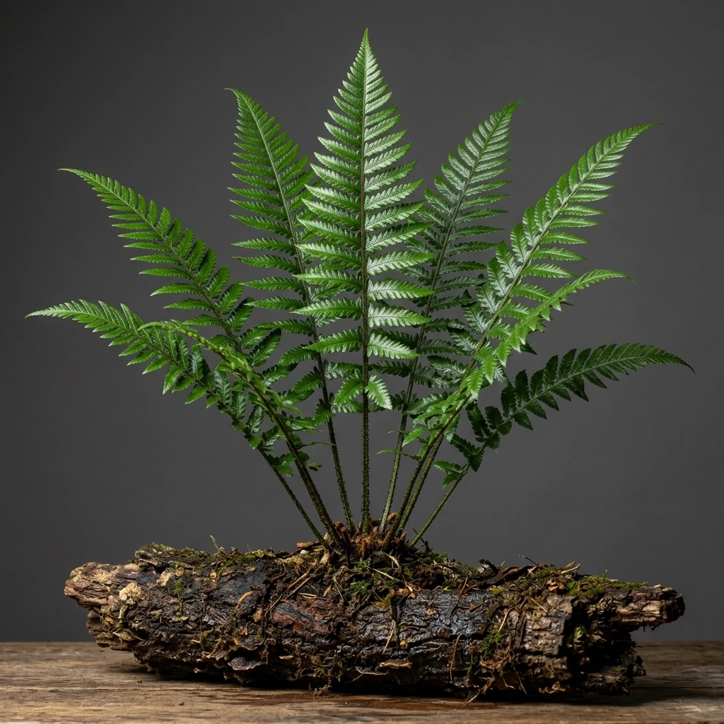 Identifica e cura Log Fern (Dryopteris celsa) con Plant AI