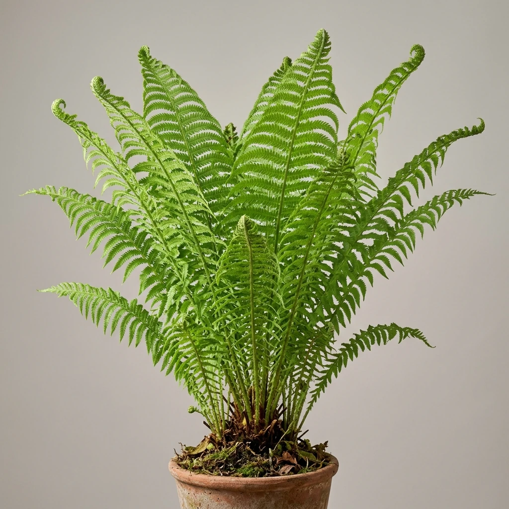 Identifica e cura Ostrich Fern (Matteuccia struthiopteris) con Plant AI