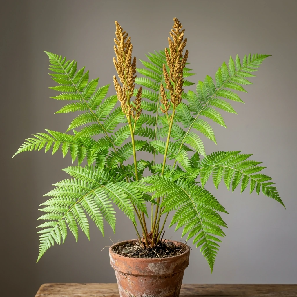Identifica e cura Royal Fern (Osmunda regalis) con Plant AI