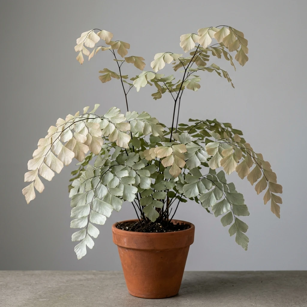 Identifica e cura Silver Dollar Fern (Adiantum peruvianum) con Plant AI