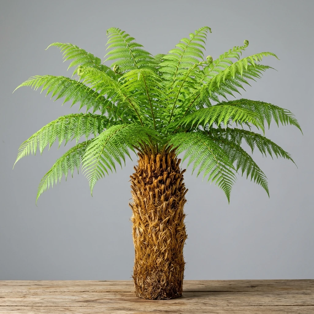 Identifica e cura Soft Tree Fern (Dicksonia fibrosa) con Plant AI