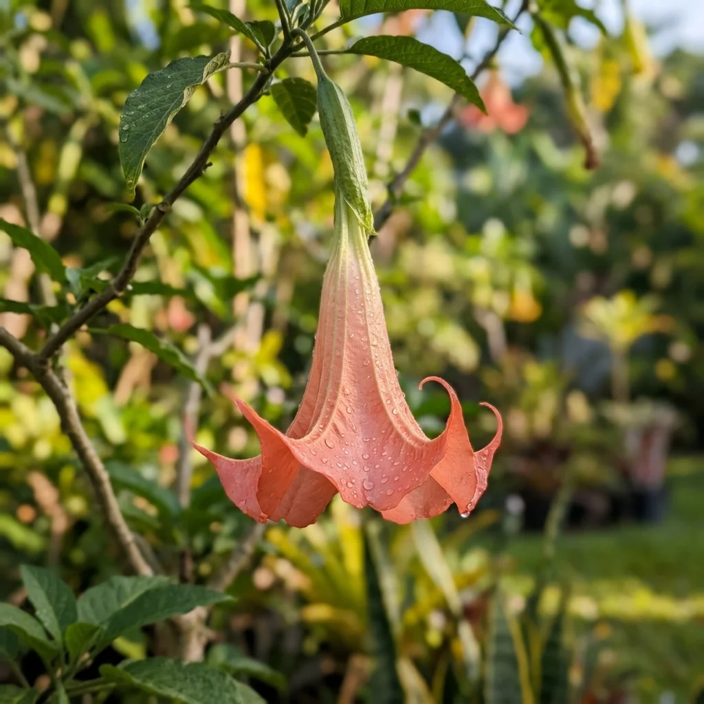 Identifica e cura Angel Trumpet (Brugmansia) con Plant AI