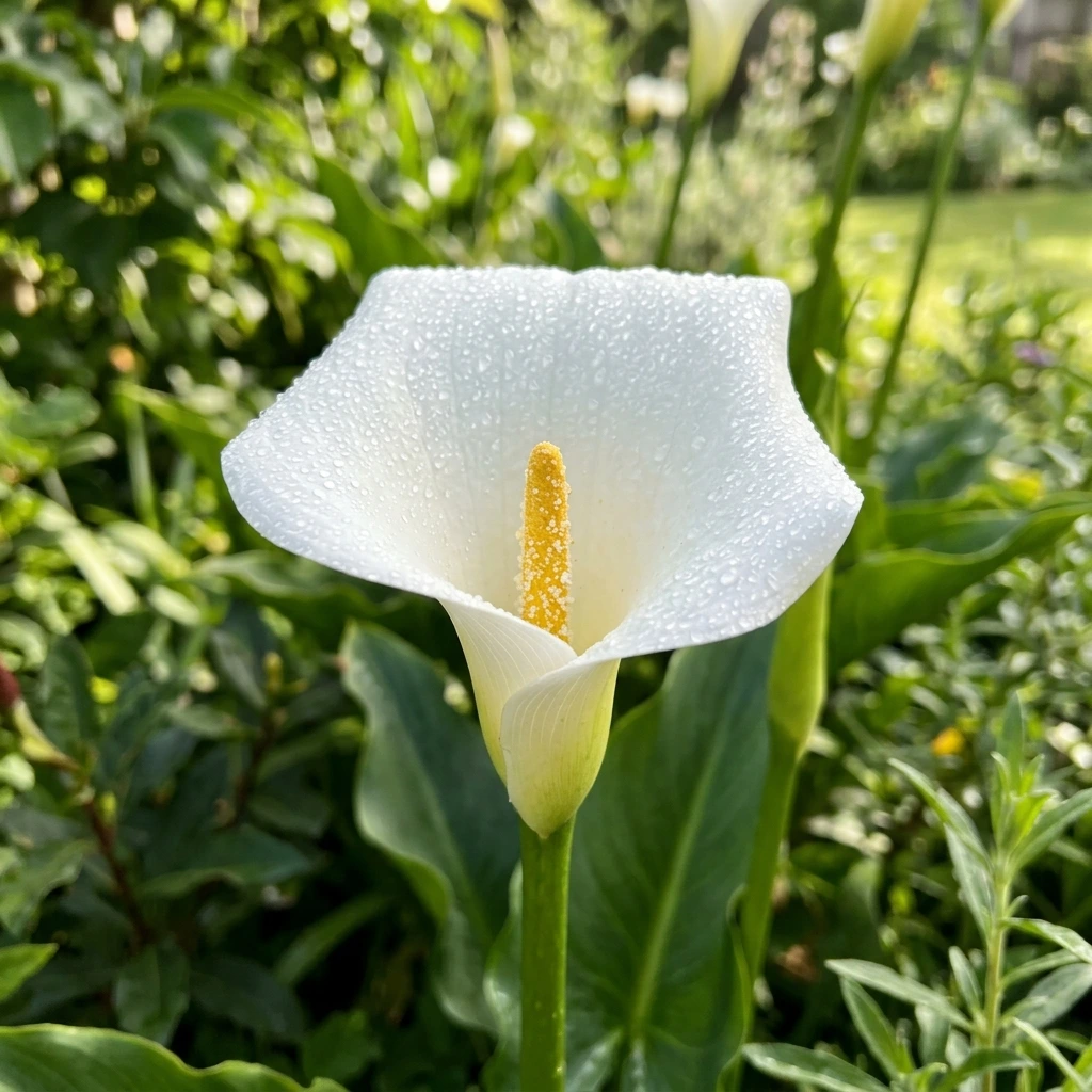 Identifica e cura Calla Lily (Zantedeschia aethiopica) con Plant AI