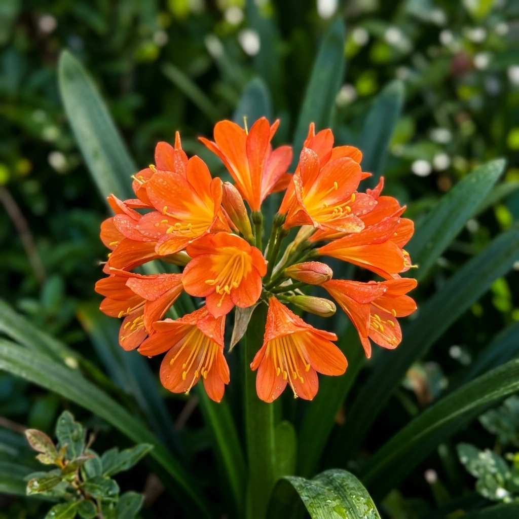 Identifica e cura Clivia (Clivia miniata) con Plant AI