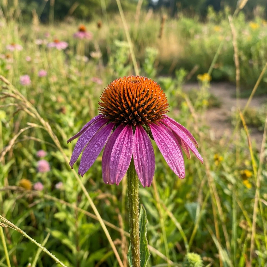 Identifica e cura Coneflower (Echinacea purpurea) con Plant AI
