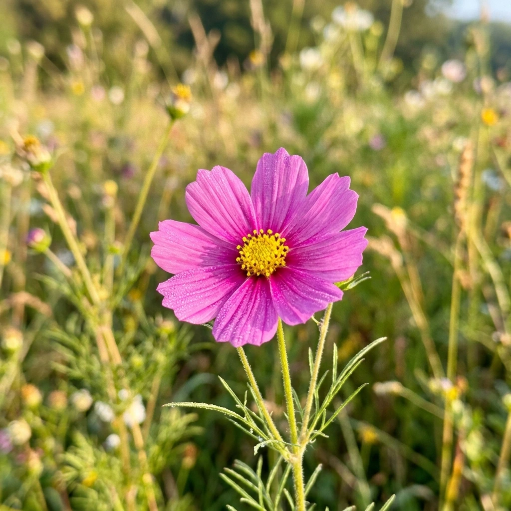 Identifica e cura Cosmos (Cosmos bipinnatus) con Plant AI