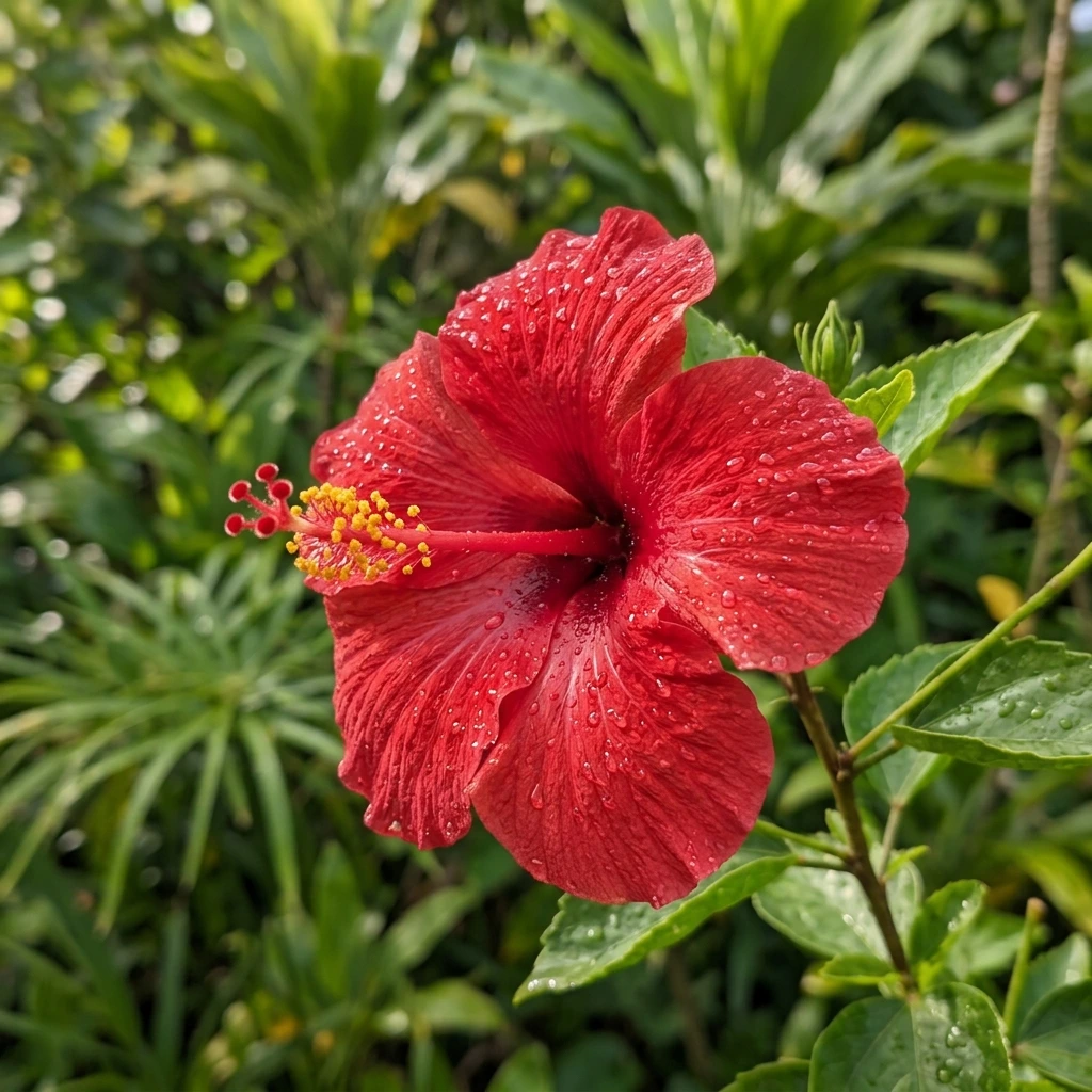 Identifica e cura Hibiscus (Hibiscus rosa-sinensis) con Plant AI