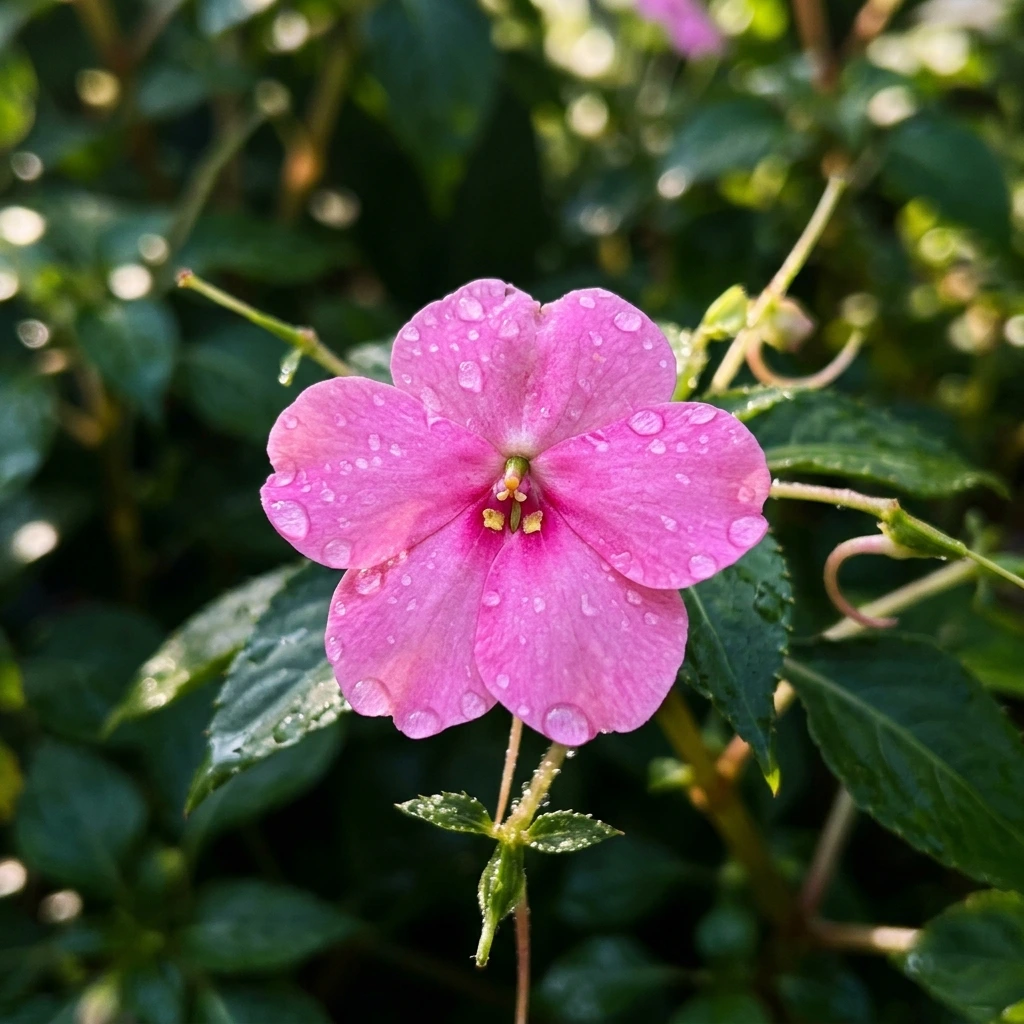 Identifica e cura Impatiens (Impatiens walleriana) con Plant AI