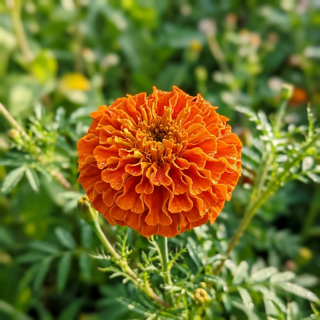 Identifica e cura Marigold (Tagetes) con Plant AI