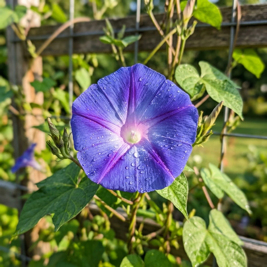 Identifica e cura Morning Glory (Ipomoea purpurea) con Plant AI