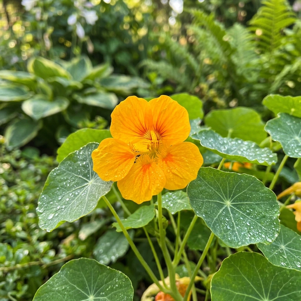 Identifica e cura Nasturtium (Tropaeolum) con Plant AI
