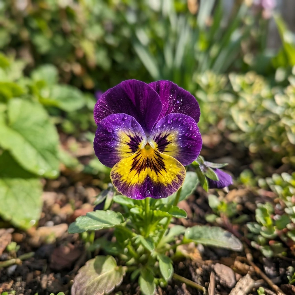 Identifica e cura Pansy (Viola tricolor var. hortensis) con Plant AI