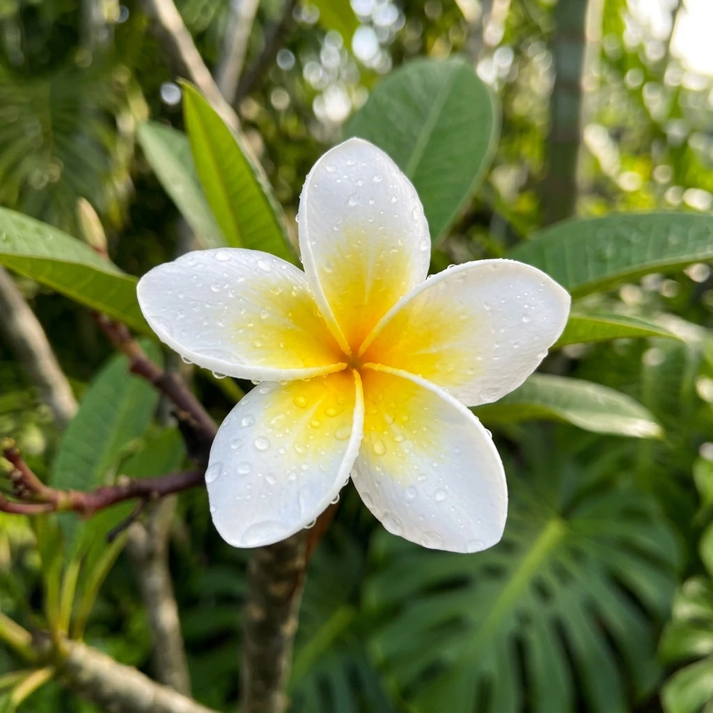 Identifica e cura Plumeria (Plumeria) con Plant AI