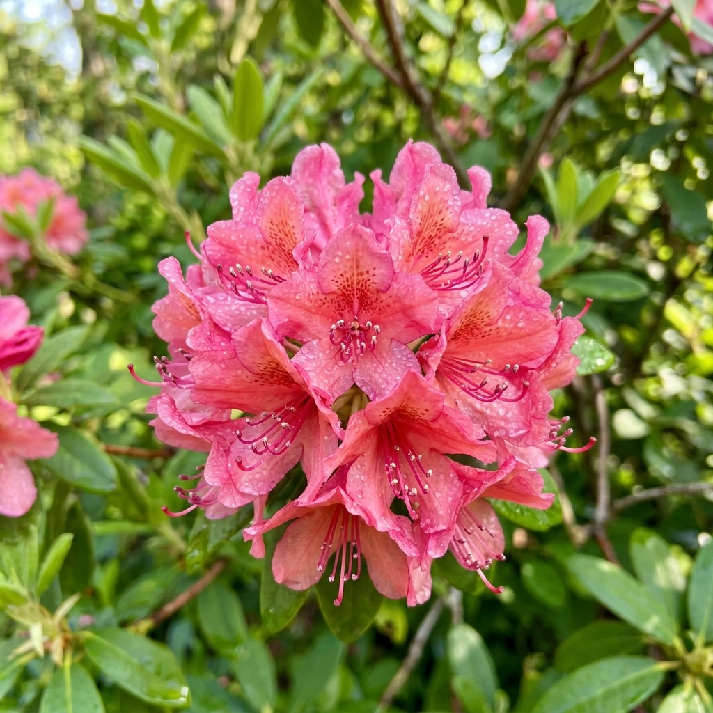 Identifica e cura Rhododendron (Rhododendron) con Plant AI