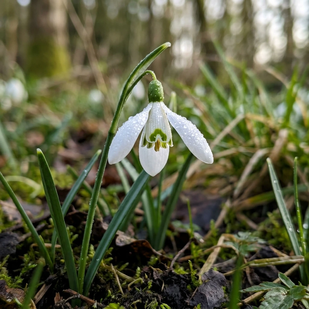 Identifica e cura Snowdrop (Galanthus nivalis) con Plant AI
