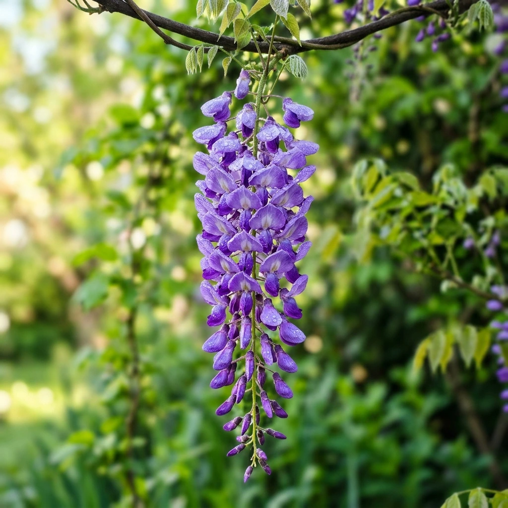 Identifica e cura Wisteria (Wisteria) con Plant AI