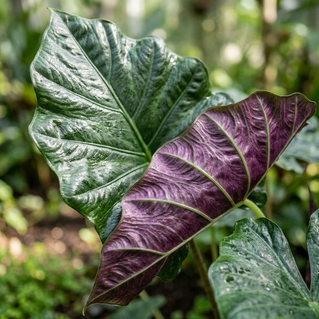 Identifica e cura Hardy Elephant Ear (Alocasia wentii) con Plant AI