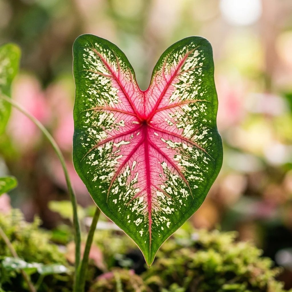 Identifica e cura Heart of Jesus (Caladium bicolor) con Plant AI