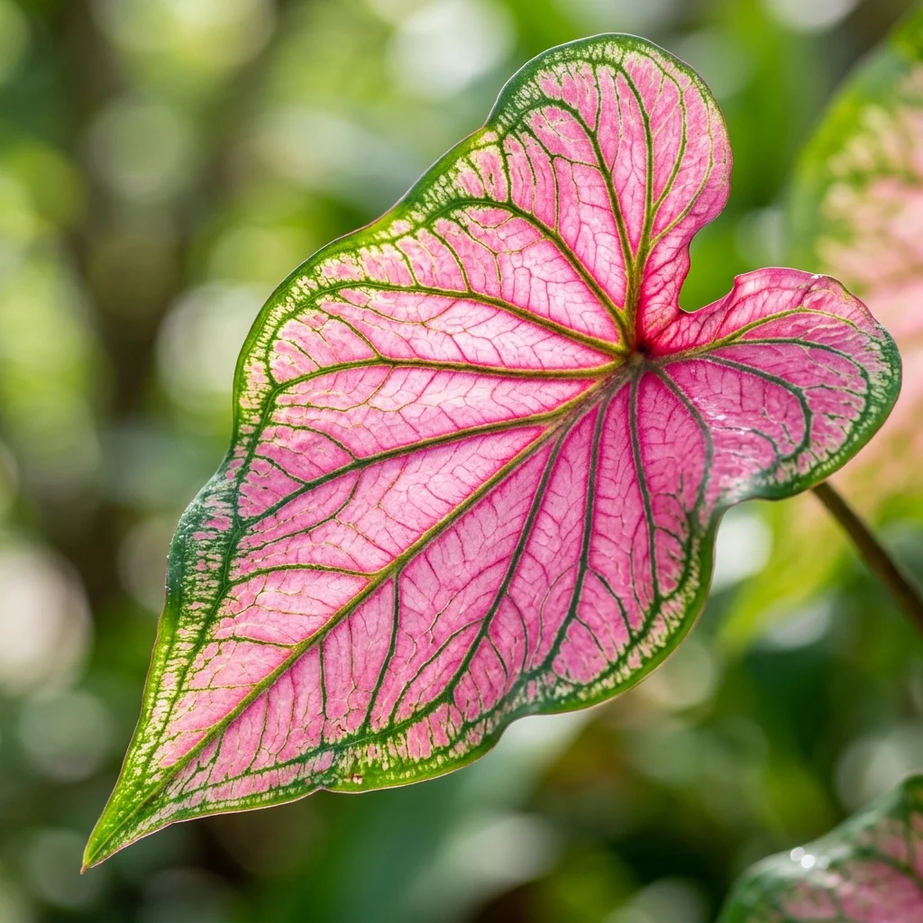 Identifica e cura Florida Sweetheart Caladium (Caladium bicolor 'Florida Sweetheart') con Plant AI