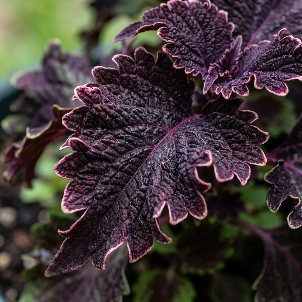 Identifica e cura Black Dragon Coleus (Coleus scutellarioides 'Black Dragon') con Plant AI
