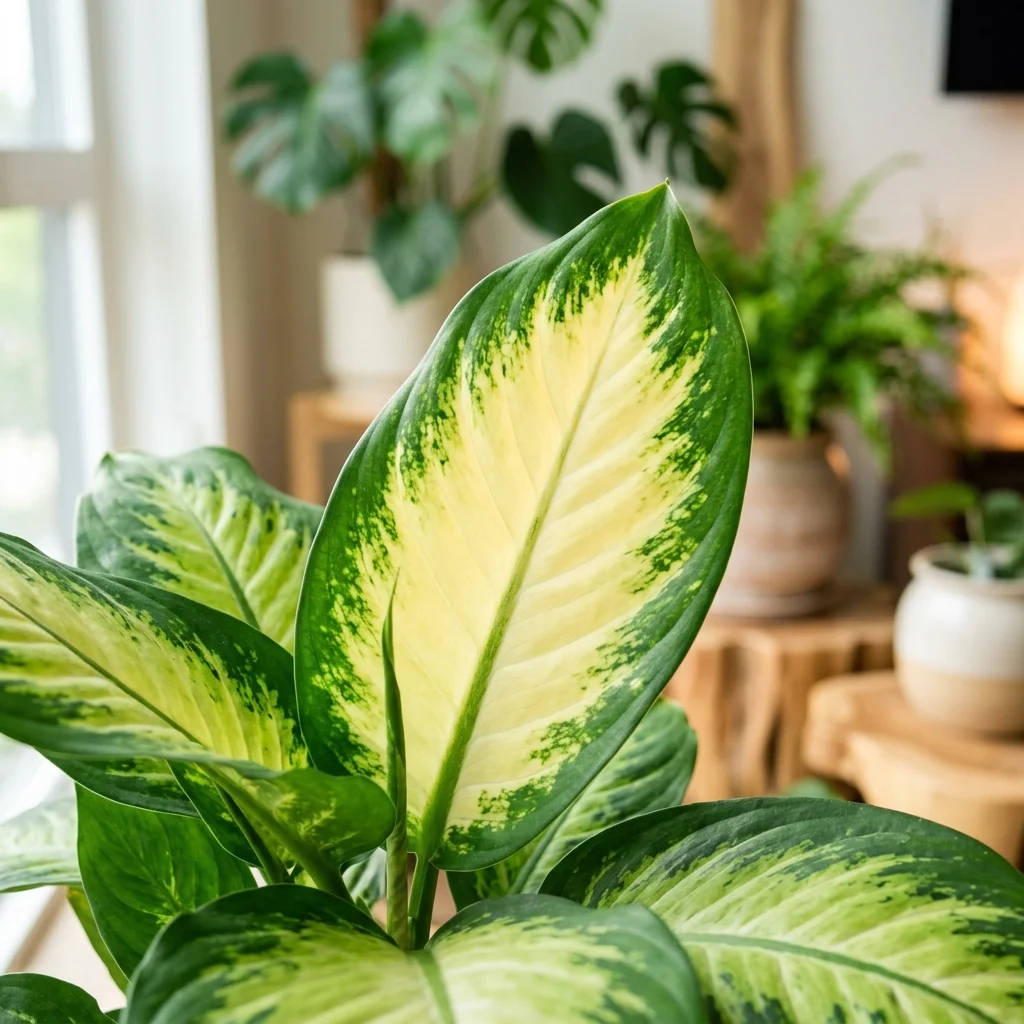 Identifica e cura Camille Dumb Cane (Dieffenbachia 'Camille') con Plant AI